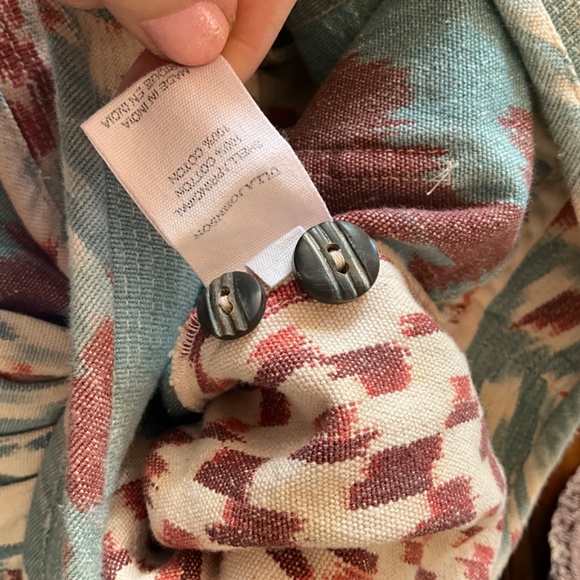 ULLA JOHNSON SIZE 0 Anika Pant In Blue - Picture 5 of 7